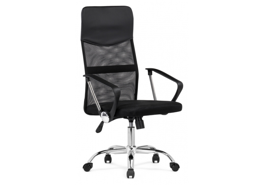 Компьютерное кресло Arano 1 black / chrome фото 1