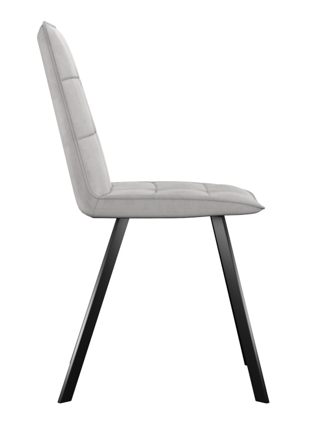 Стул DikLine 280 B22 GREY, ножки черные фото 2