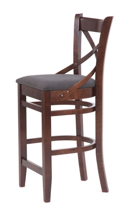 Стул барный "Хью" (темный тон/темно-серый М07) фото 4