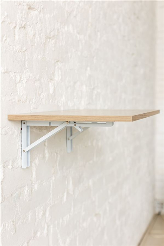 Стол настенный, складной (СЛСК 600 / ясень шимо светлый) фото 4