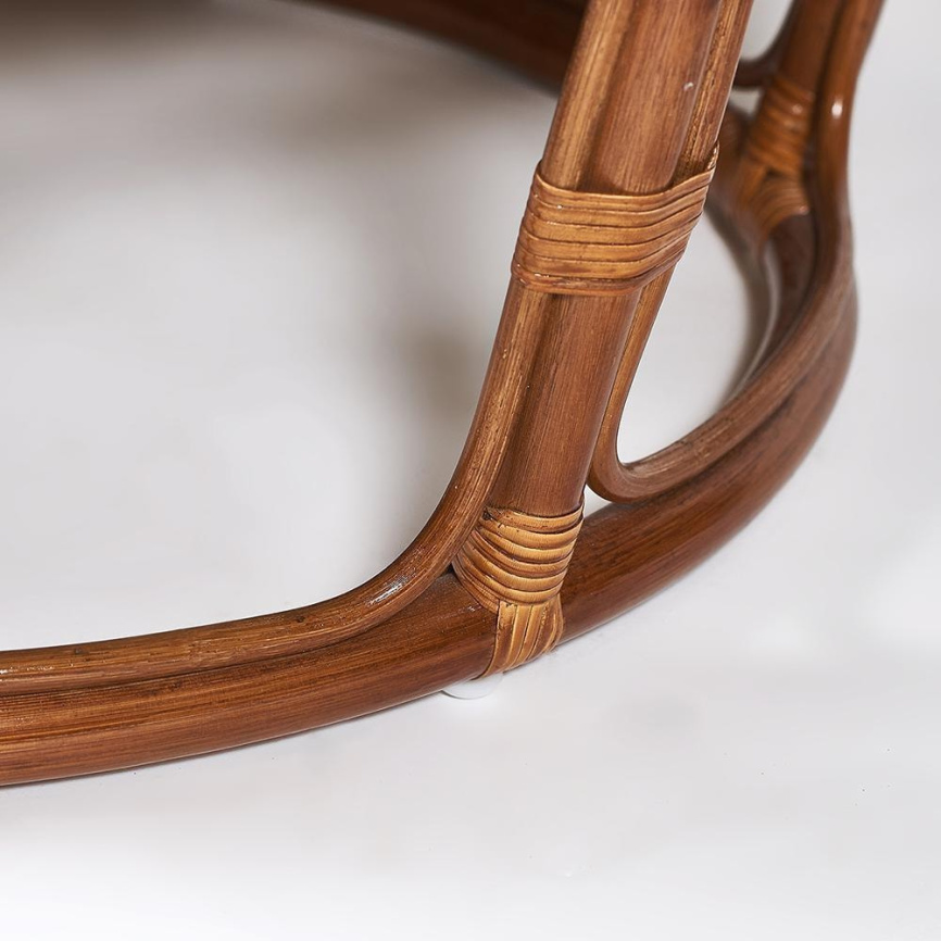 Кресло PAPASAN/ПАПАСАН 23/01 W  /с подушкой/ диаметр подушки 129 см, 115х101х104 см, Pecan (орех), т фото 1