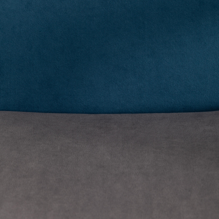 Кресло Флай/Fly флок , серый/синий, 29/32 фото 8