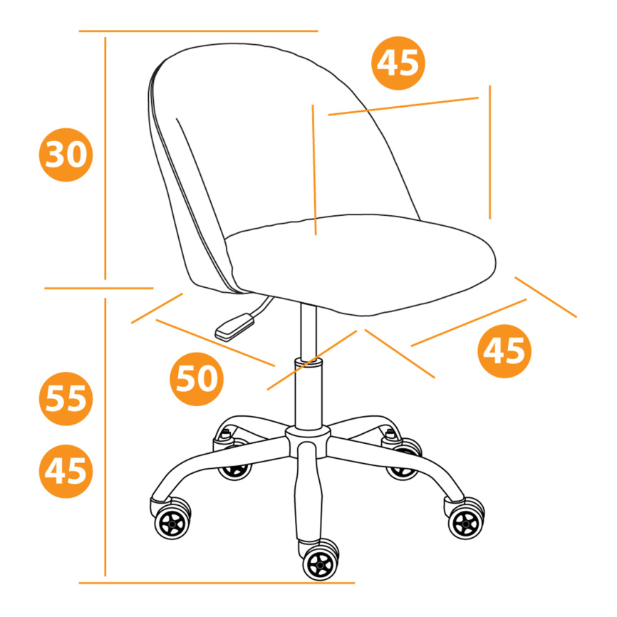 Кресло Мелоди/Melody велюр Clermon, св.-синий, 145 фото 13
