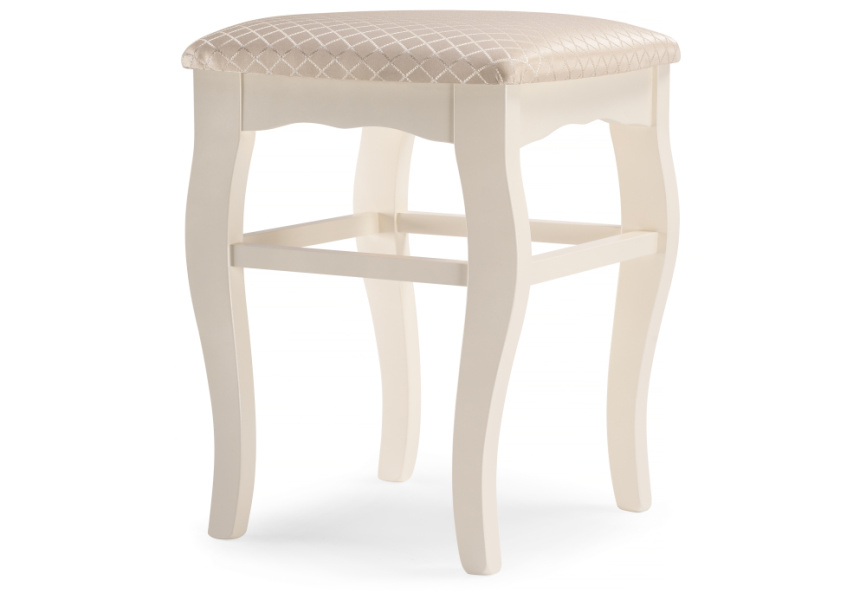 Табурет Хаконэ молочный / ромб фото 1