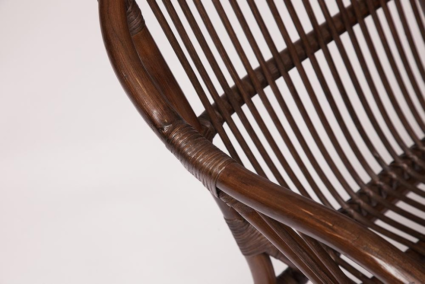 Комплект Нью Богота/New Bogota (диван + 2 кресла + стол со стеклом) /с подушками/ ротанг, кр:61х67х7 фото 6