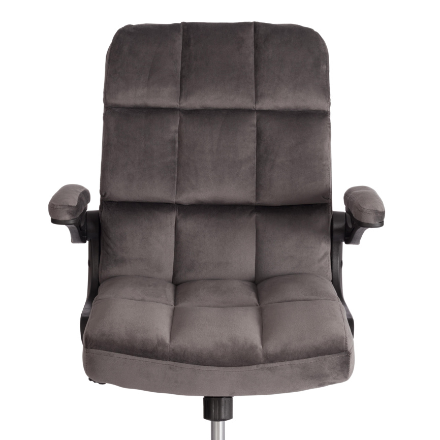 Кресло Лугано/Lugano велюр, темно-серый фото 7