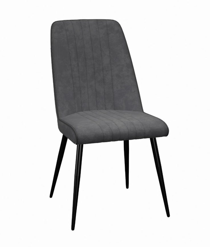 Стул DikLine 325 B28 ANTRACITE, ножки черные фото 1