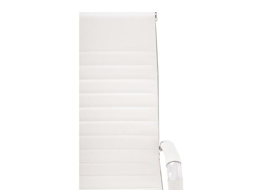 Компьютерное кресло Reus pu white / chrome фото 8