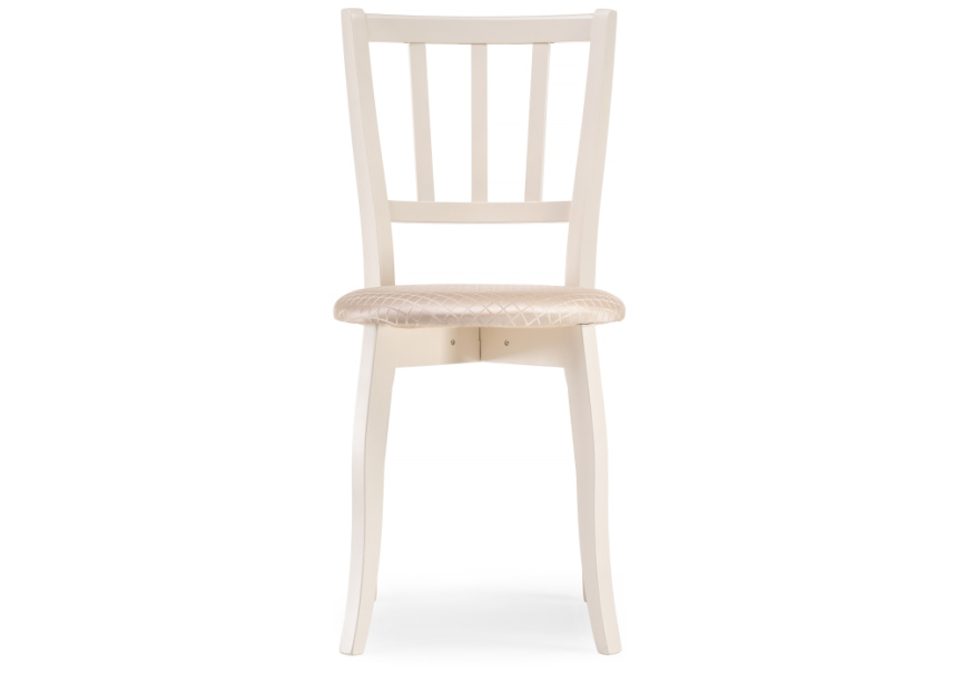 Стул деревянный Айра молочный / ромб фото 2