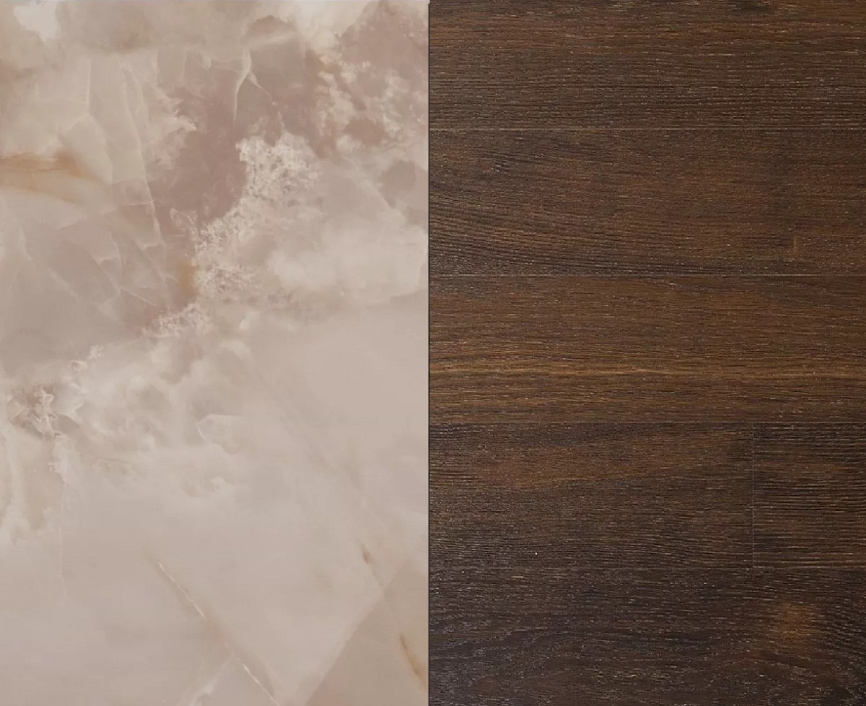 Стол DAKAR 180 GLOSS AMBER JADE SOLID CERAMIC / Орех, ®DISAUR фото 2