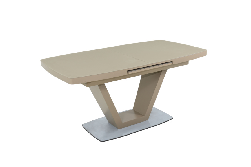 Стол Фоджа, Стекло, 140см, Капучино фото 1