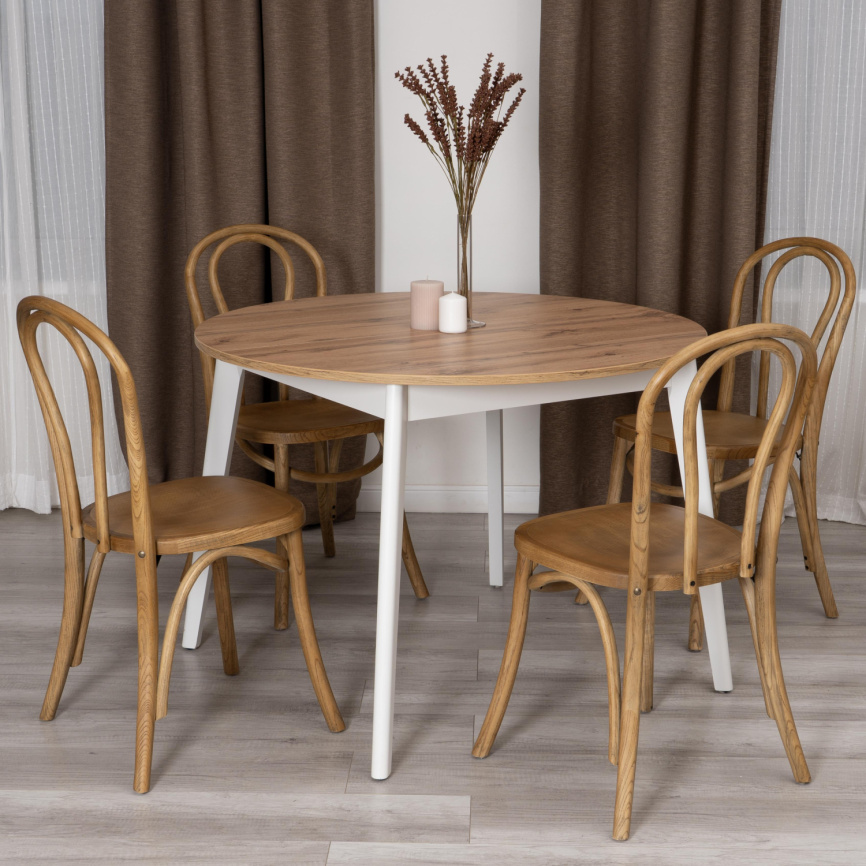 Стул THONET CLASSIC CHAIR (mod.СB2345) дерево вяз, 40х40х90 см, Груша (№3) фото 7