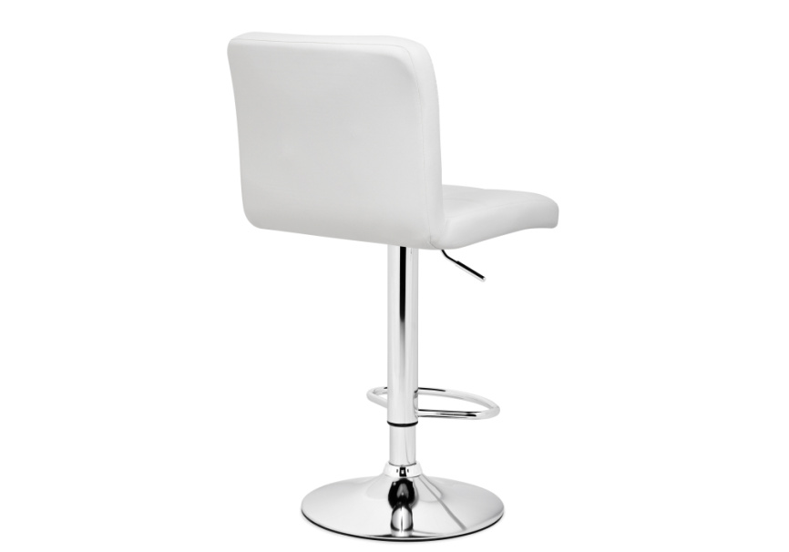 Барный стул Paskal white / chrome фото 3