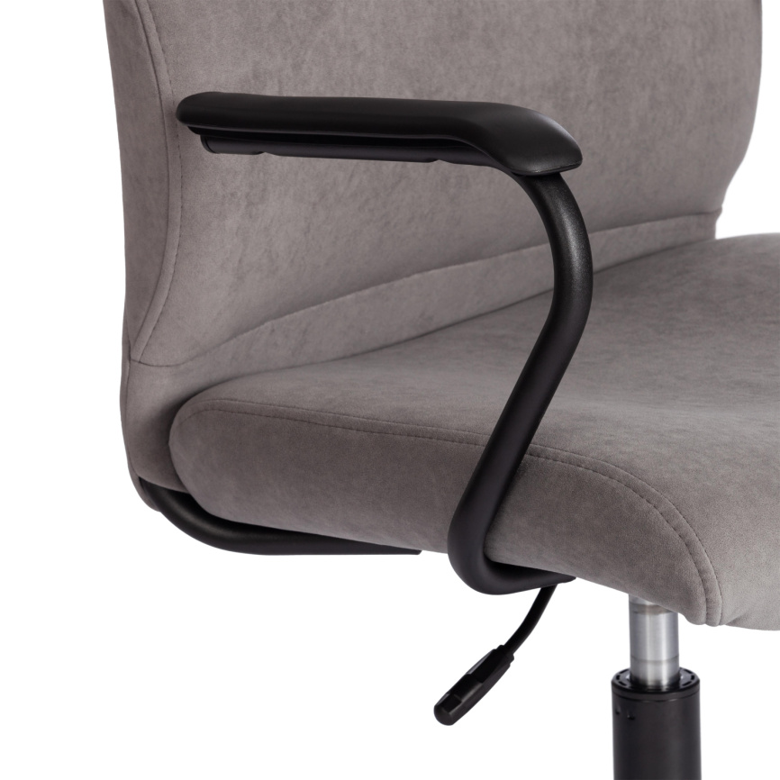 Кресло Бенефит/Benefit флок , серый, 29 фото 6