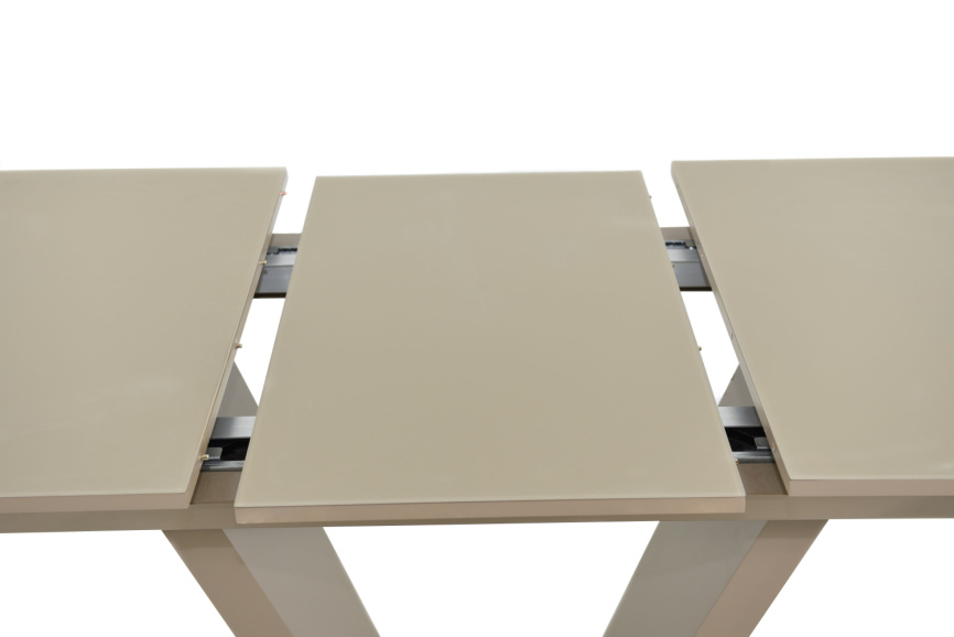 Стол Фоджа, Стекло, 140см, Капучино фото 3