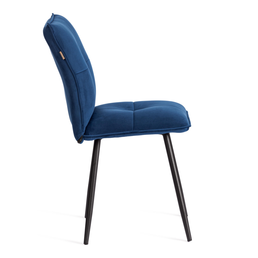 Стул обеденный Sweet LT, велюр, Blue (синий), 41х55х88 см фото 3