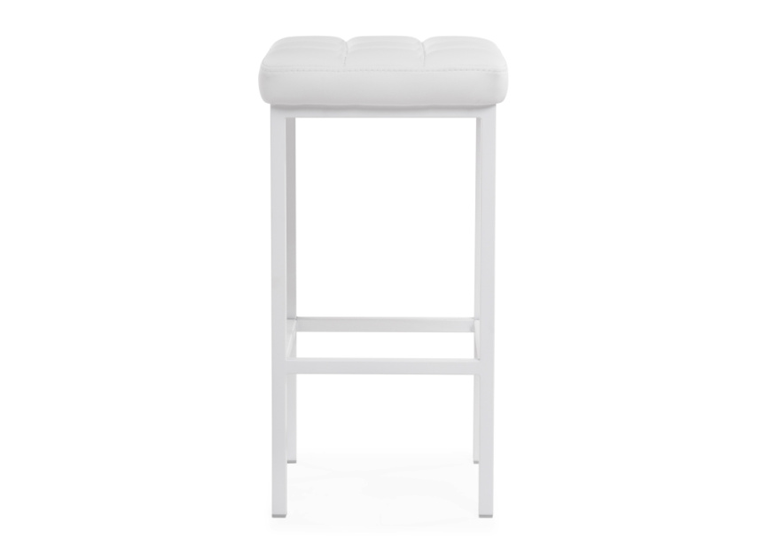 Барный стул Лофт линкольн белый / белый матовый фото 2