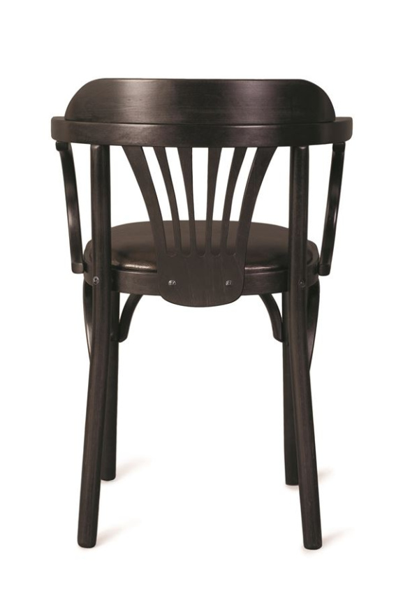 Стул Венский мягкий (венге, экокожа коричневая) фото 6