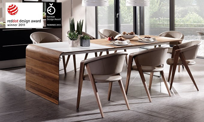 Стул SPIRIT1 / S1 SAGP38 / Nuss geolt UG / Leder LM stone фото 1