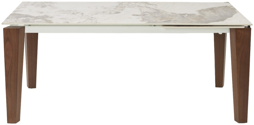 Стол ESMIR 160 GLOSS LUXURY PANDORA SOLID CERAMIC/орех, ®DISAUR фото 2