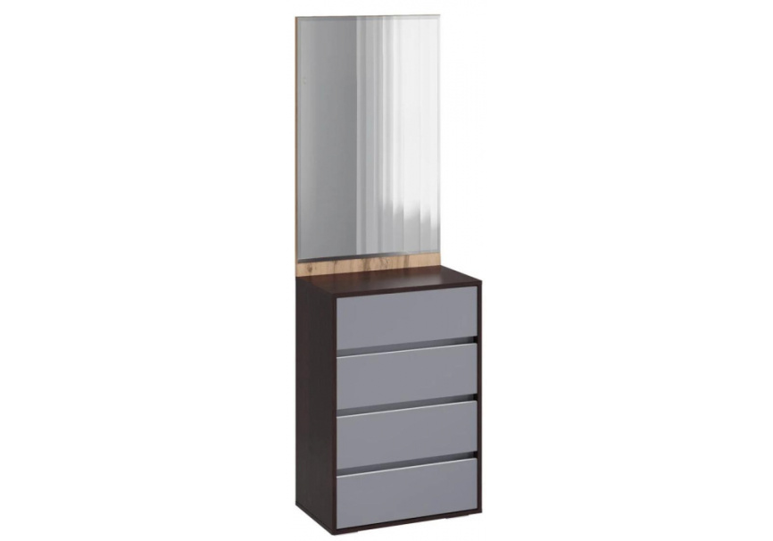 Прихожая Роут с зеркалом венге / дуб вотан / графит софт фото 1