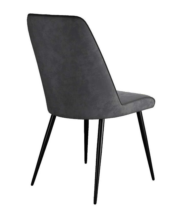 Стул DikLine 325 B28 ANTRACITE, ножки черные фото 2