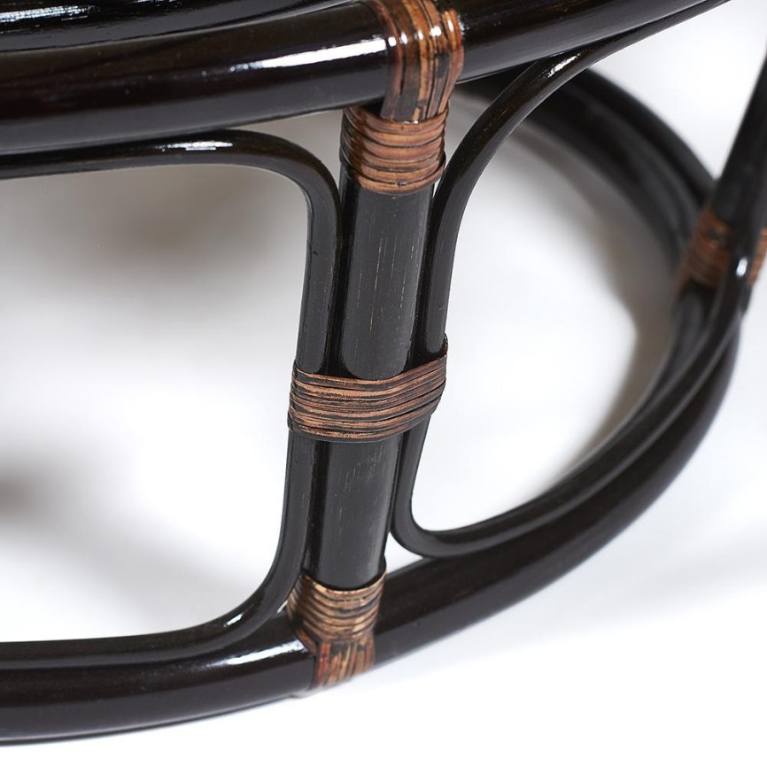 Кресло Папасан/Papasan (23/01 W) /с подушкой и ремешками/ диаметр подушки 129см, 115х101х104см, анти фото 10