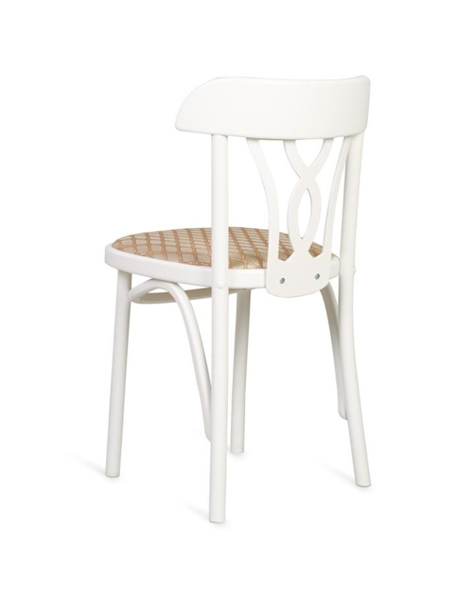 Стул "Астра Восьмерка" мягкий (белая эмаль/ткань) фото 3