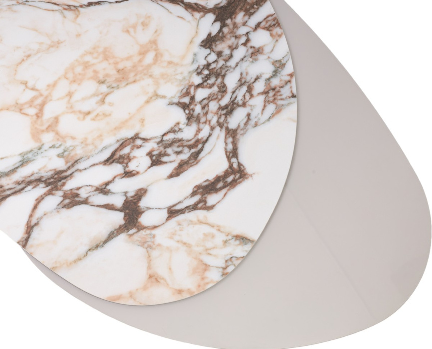 Стол кофейный НИКЛАС (NIKLAS)  TL-312 испанская керамика,стекло / МДФ/темно-серый МДФ каркас ®DISAUR фото 9