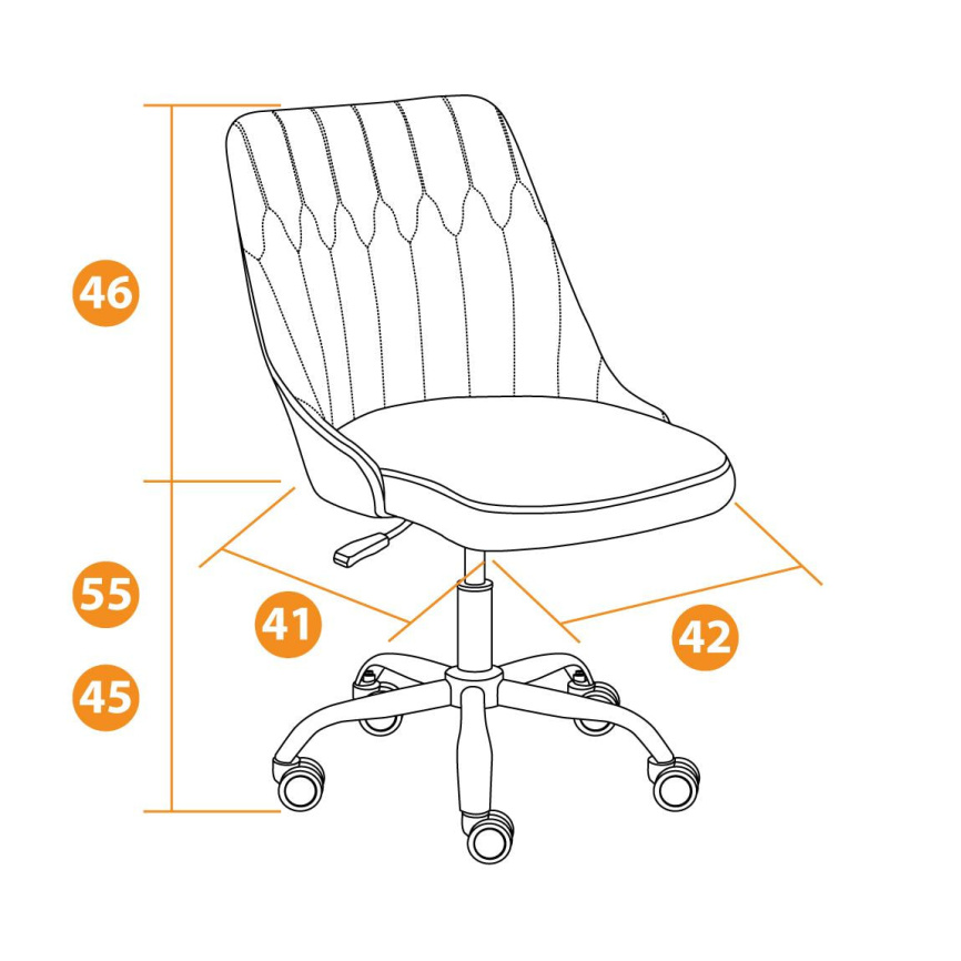 Кресло Сван/Swan флок , серый, 29 фото 11