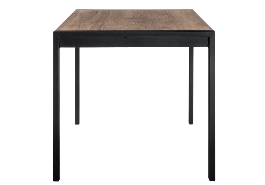 Стол деревянный Центавр велингтон / черный матовый фото 5