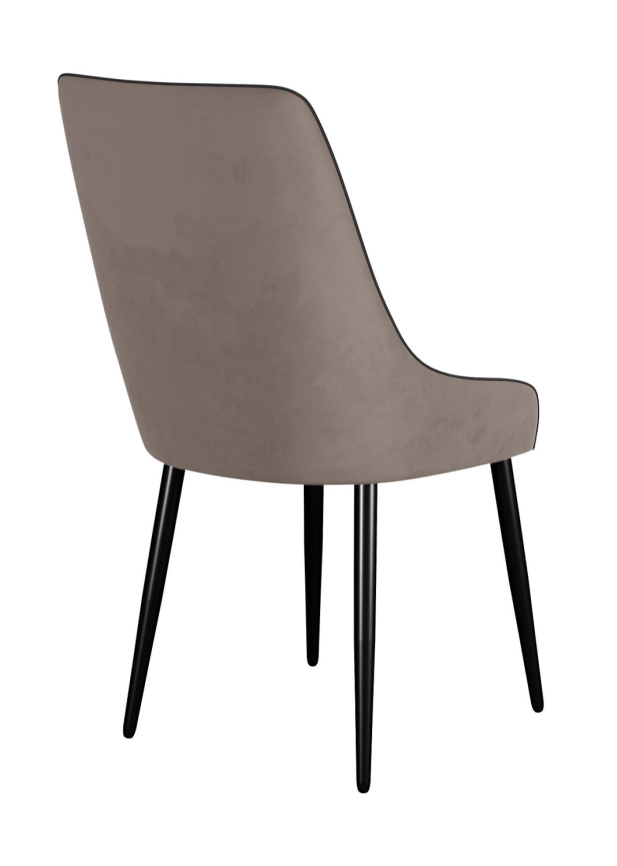 Стул DikLine 305 B5 LATTE, ножки черные фото 3