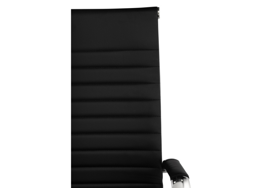 Компьютерное кресло Reus pu black / chrome фото 6