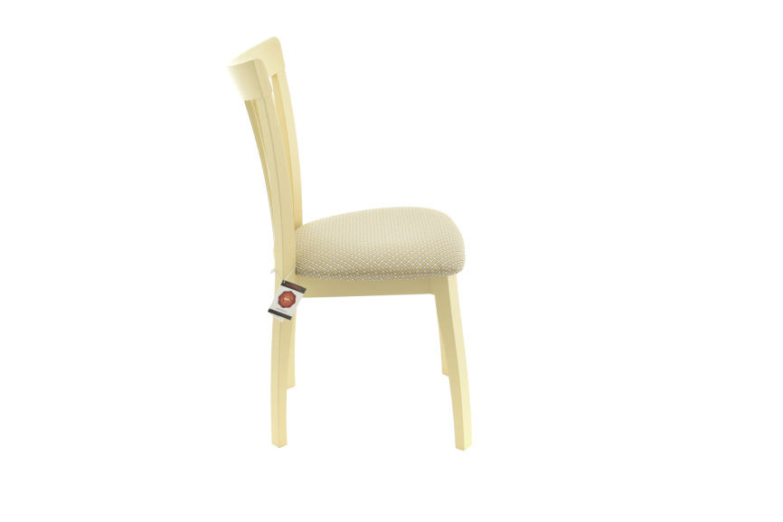 Стул Тулон, Слоновая кость/Жаккард Атина 160/1 фото 7