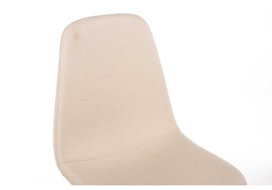 Стул на металлокаркасе Lilu светло-бежевый фото 3