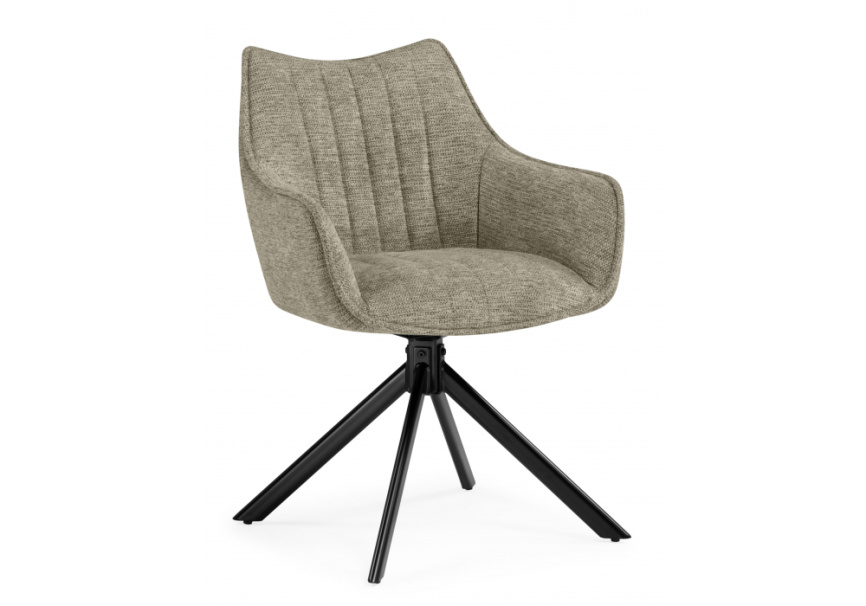 Стул на металлокаркасе Denever beige / black фото 1