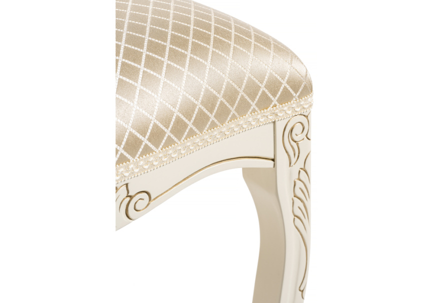 Стул деревянный Клето патина золото / ромб фото 6