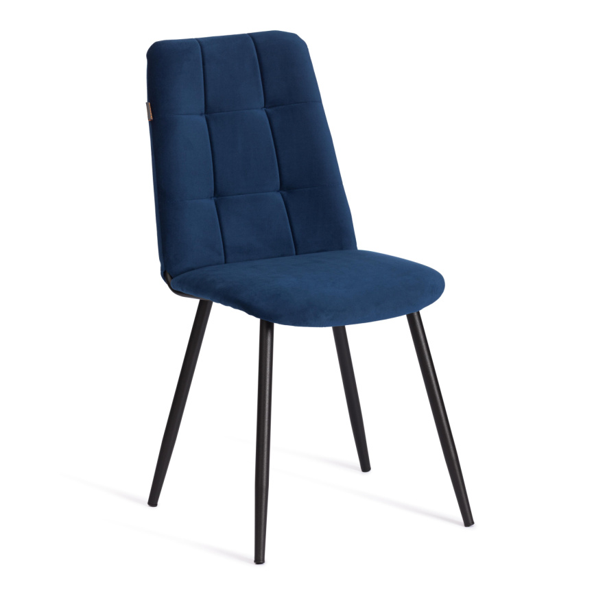Стул обеденный Asti TREND, велюр, Blue (синий), 47х54х86 см фото 1