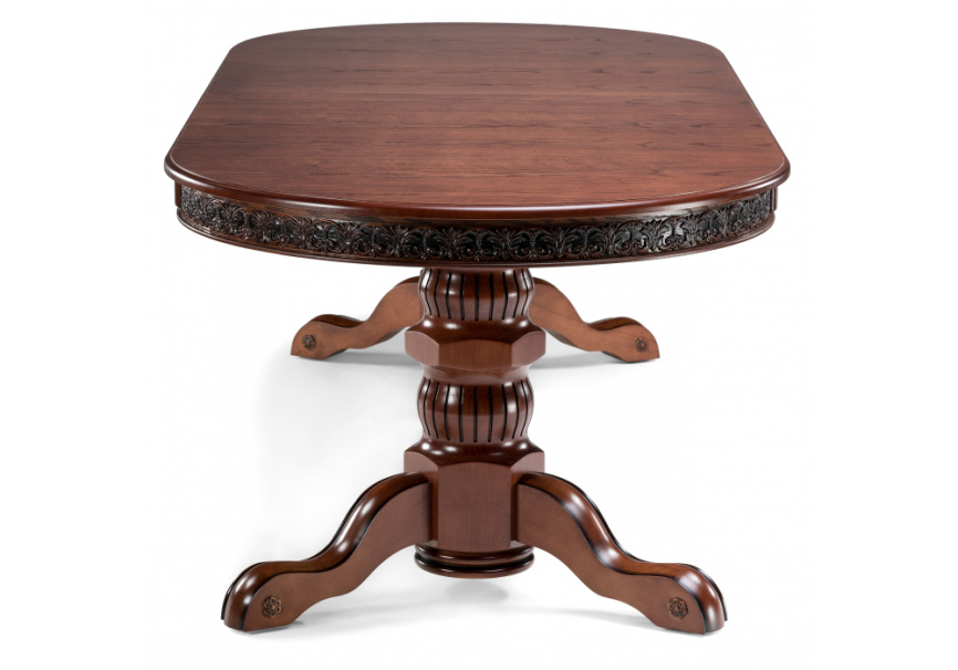 Стол деревянный Кассиль орех / коричневая патина фото 5