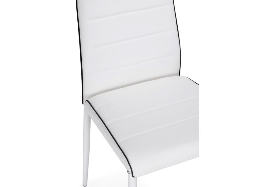Стул на металлокаркасе на металлокаркасе DC2-001 white / black фото 6