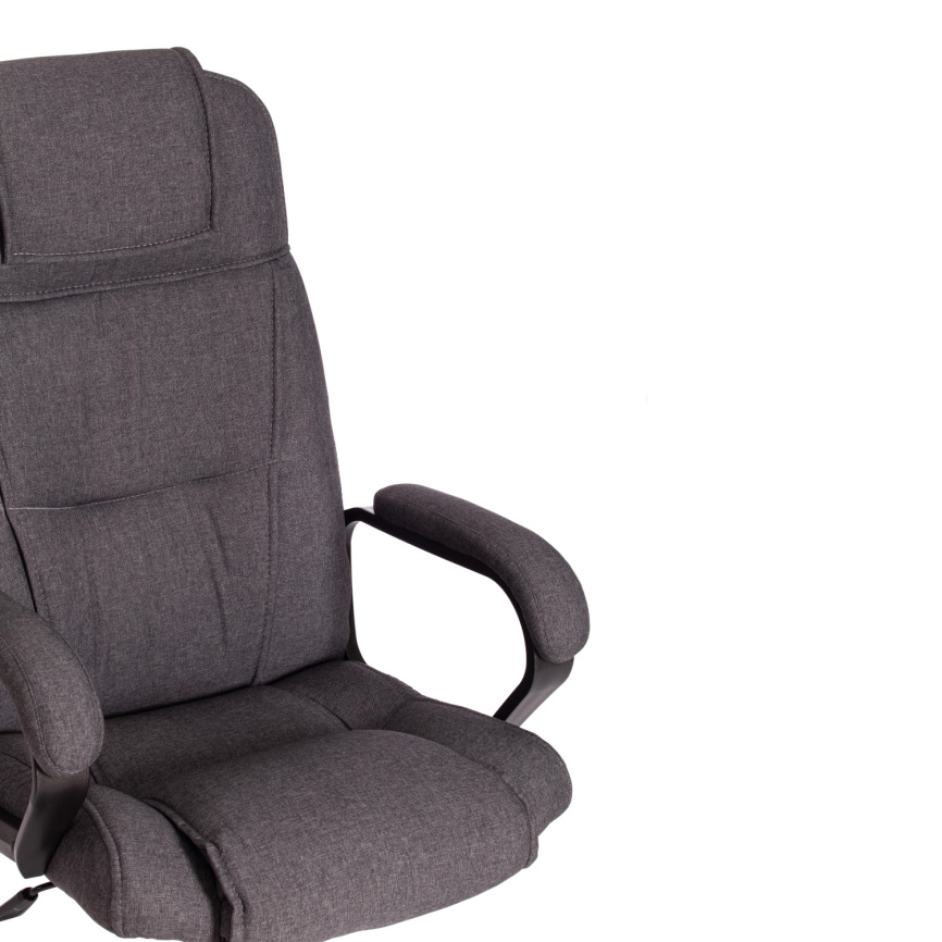 Кресло Бергамо/Bergamo хром (22) ткань, темно-серый, F68 фото 13