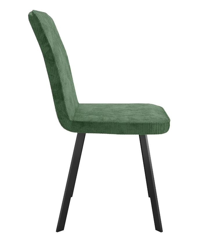 Стул DikLine 208 AN9 зеленый, ножки черные фото 2
