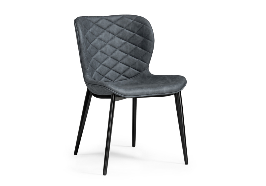 Стул на металлокаркасе Катабучи ткань kiprus 12 / черный глянец фото 1