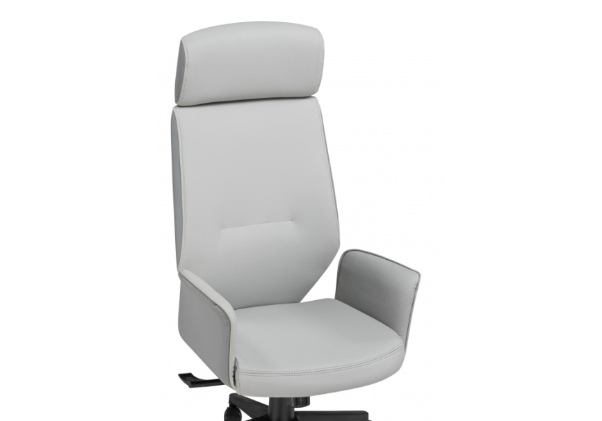 Офисное кресло Leo light gray / dark gray фото 10