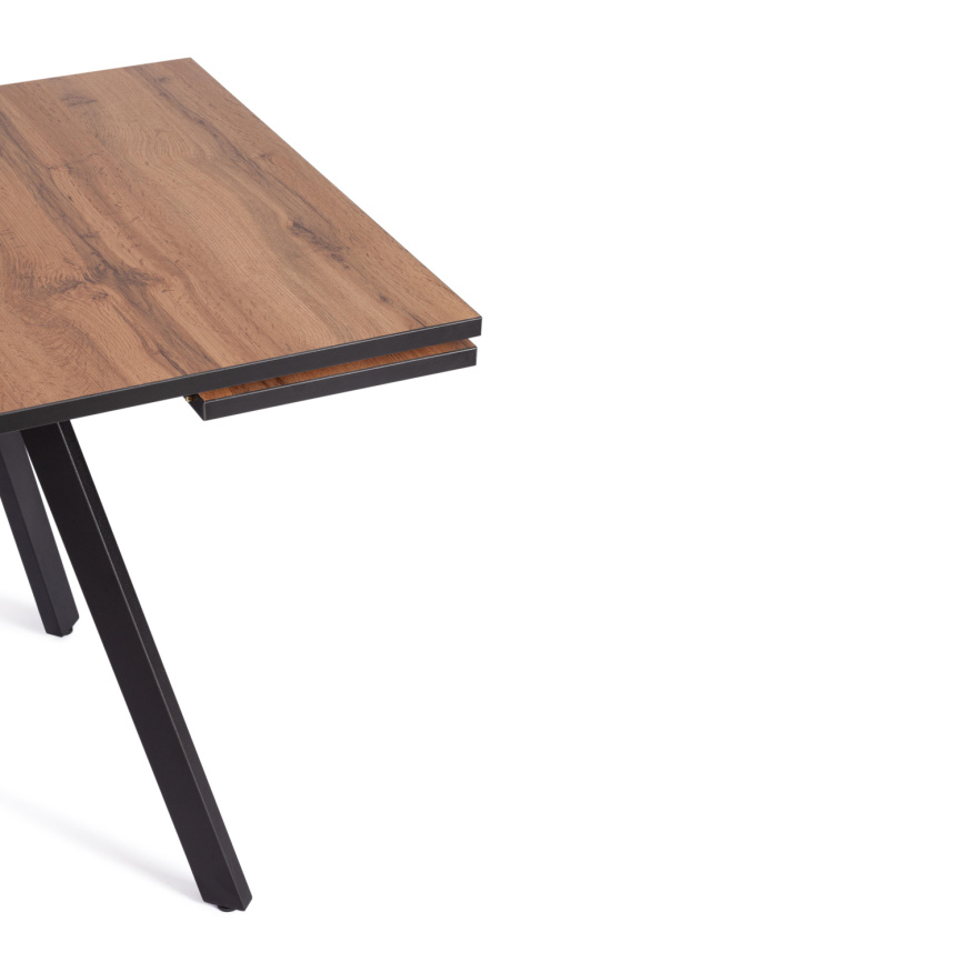 Стол VIGO ЛДСП/HPL/металл,  120 x 80 x 30 х 30 х 75 см, Дуб Вотан/чёрный фото 7