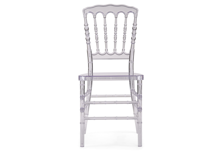 Пластиковый стул Chiavari 1 clear white фото 2
