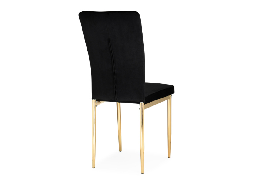 Стул на металлокаркасе Rek black / gold фото 4