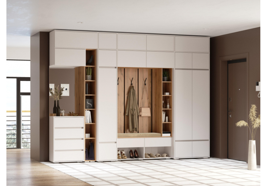 Прихожая Роут кашемир комплектация 1 фото 1