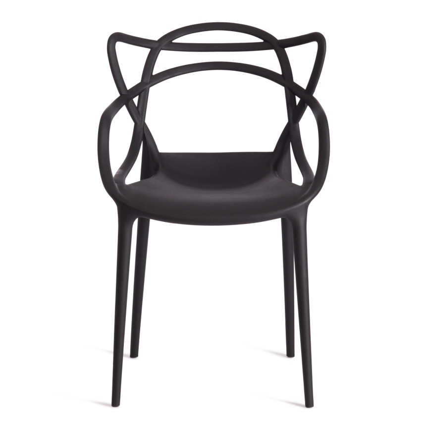 Стул Кет Чаир/Cat Chair (мод.028) пластик, 53х59х82,5см, черный  фото 2
