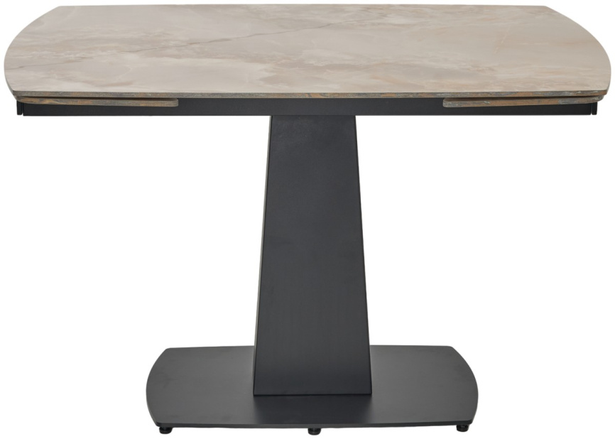 Стол BALDE 120 GLOSS AMBER JADE SOLID CERAMIC / BLACK, ®DISAUR фото 11